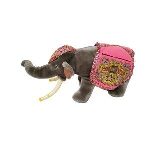 Vintage 1992 Ringling Bros. Barnum & Bailey Circus Plush Elephant